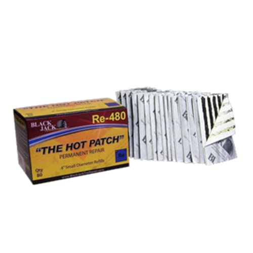 Black Jack Tire Repair - Tire Plugs 4 Inch Black