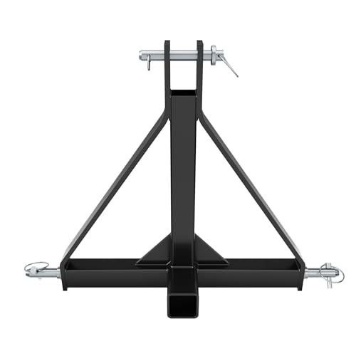 ECOTRIC 3 Point 2" Receiver Trailer Hitch Category 1 Tractor