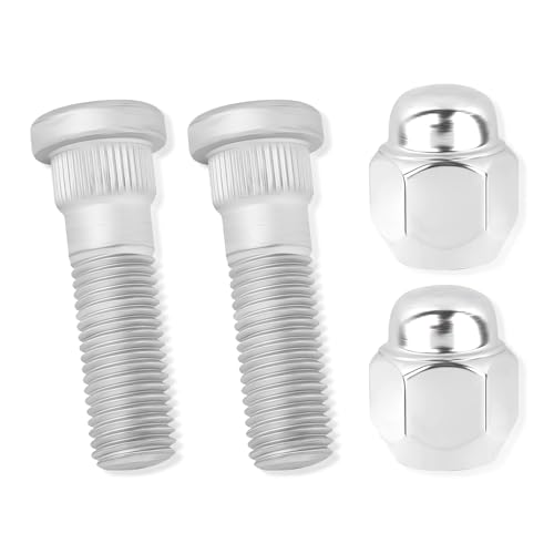 2 Set Wheel Stud Bolt Kit,M12x1.5 Wheel Bolts & Wheel
