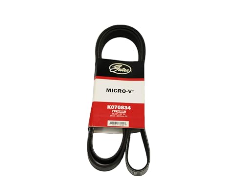 Gates K070834 Micro V Serpentine Drive Belt