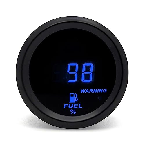SINCO TECH 2 Inches 52mm Car Fuel Level Digital Gauge