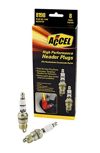 ACCEL 8198 Performance U-Groove Header Spark Plug - Pack of