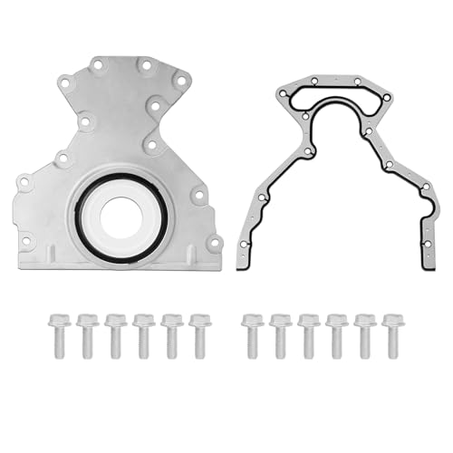Engine Rear Main Seal Cover Kit with Gasket & Bolt