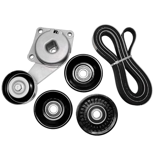 Serpentine Belt Drive Component Kit with Belt Tensioner & Idler