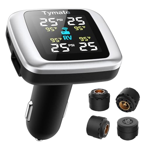 Tymate TM7 Tire Pressure Monitoring System, Wireless TPMS with 4