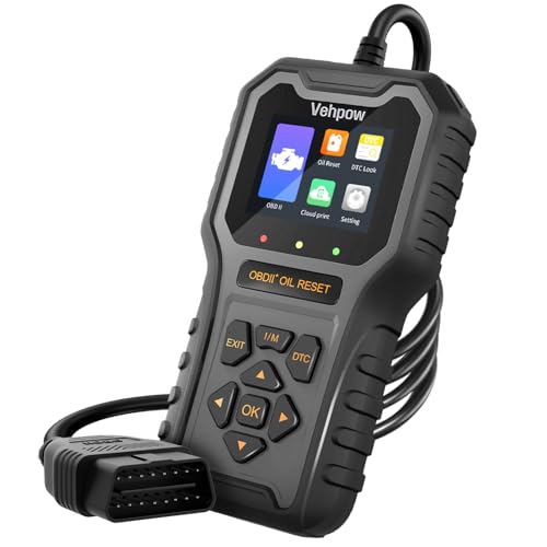 Vehpow OBD2 Scanner, Professional Code Readers for Check Engine Light/Oil