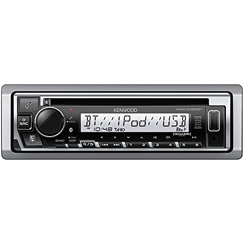 KENWOOD KMR-D382BT (50W x 4Ch) Single Din Car/Marine Stereo Head