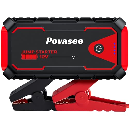 Povasee Jump Starter 5000A Car Jumper Starter, Model A30 12V