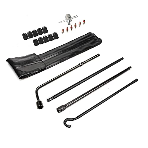 Dr.Roc Spare Tire Tool Kit with Spare Tire Jack Handle