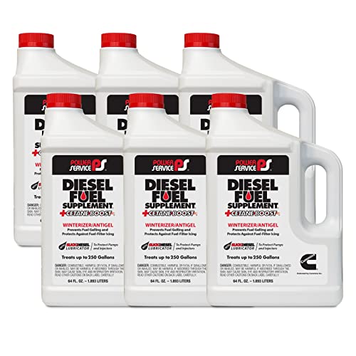 Power Service Diesel Fuel Supplement +Cetane Boost - 64 Ounce