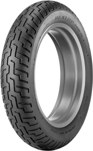 Dunlop D404 Front Motorcycle Tire 80/90-21 (48H) Black Wall -