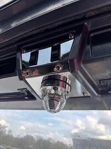 Over dash middle lights and window plate compatible with kenworth