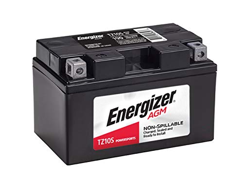 Energizer TZ10S AGM Motorcycle and ATV 12V Battery, 190 Cold