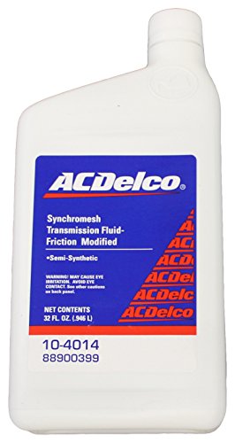 Genuine GM Fluid 88900399 Synchromesh Friction Modified Manual Transmission Fluid