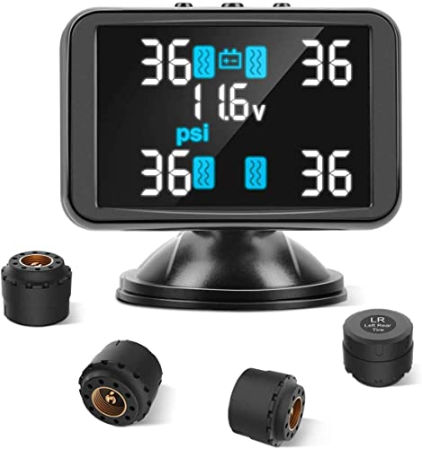 Tymate TPMS Tire Pressure Monitoring System - Large Colorful Screen