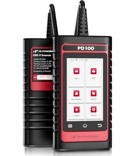 A-Premium 2025 PD100H for Honda/Toyota Full System OBD2 Scanner Diagnostic