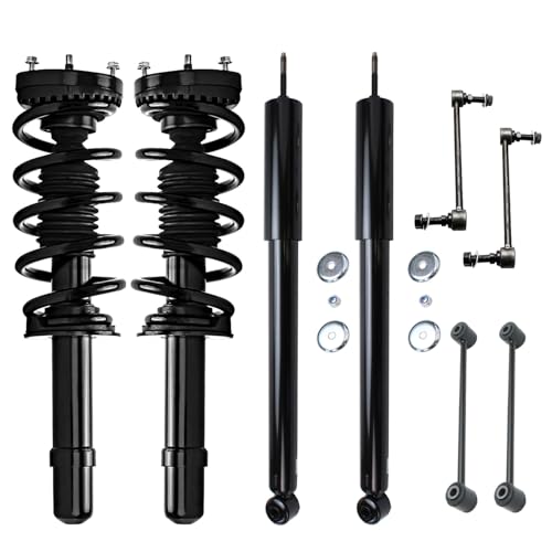 Detroit Axle - AWD Front 8pc Struts Kit for 2012-2020