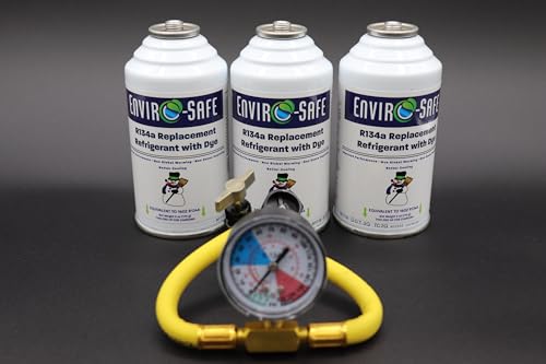 Vehicle AC Refrigerant | R134a Replacement | 3 6oz Cans