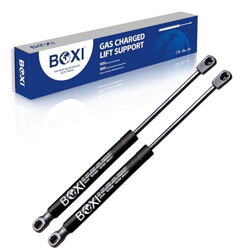 BOXI 2pcs Hood Lift Supports Gas Struts Shocks Springs for