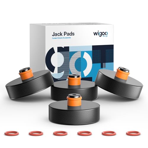 Wigoo Tesla Jack Pads for Model Y /3/S/X Accessories [