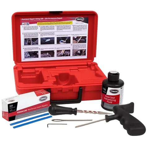 TECH Permacure Truck Tire Plug Kit – Ideal Tools and