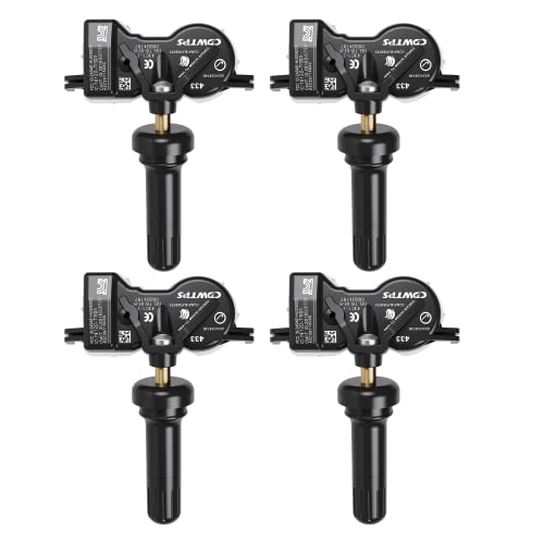 TPMS Sensor Dodge,4Pack 433Mhz Tire Pressure Monitoring System Sensor Compatible