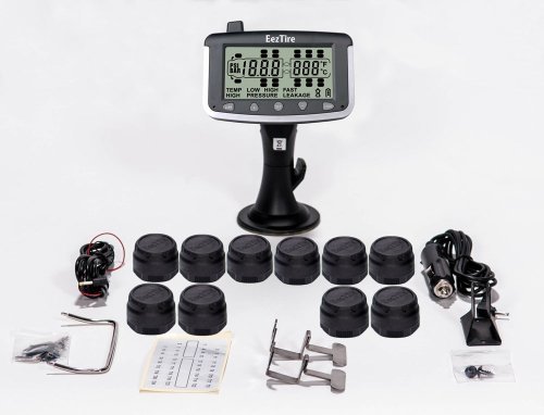 EEZTire-TPMS Real Time/24x7 Tire Pressure Monitoring System (TPMS10) - 10