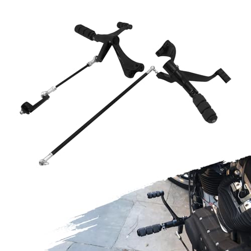 Motorcycle Forward Controls Complete Kit Footpegs Levers Linkages Fit For