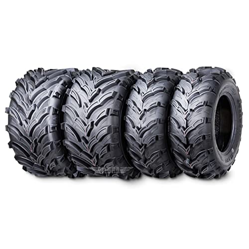 ROADGUIDER Set 4 ATV/UTV Tires 22x7-11 Front & 22x10-9 Rear