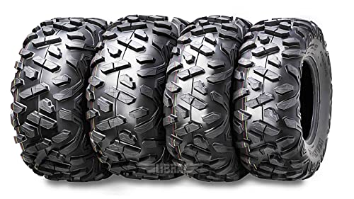 WANDA Set of 4 ATV UTV Tires 26x9-12 & 26x11-12