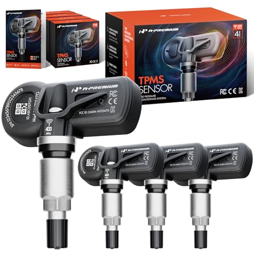 A-Premium 4PCS Pre-Programmed TPMS Sensor Tire Pressure Monitoring Sensor -