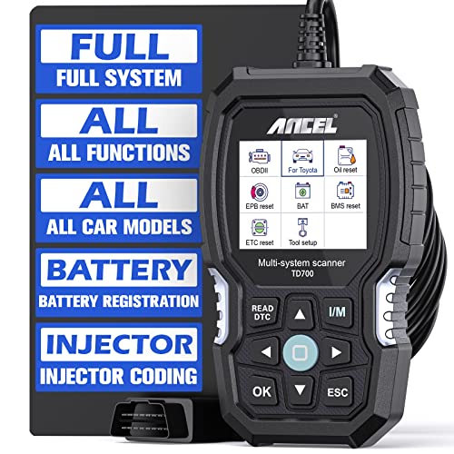 ANCEL TD700 Fits for Toyota OBD2 Scanner, Engine Car Diagnostic