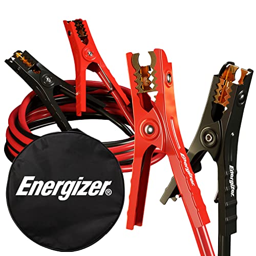 Energizer Jumper Cables for Car Battery, Heavy Duty Automotive Booster