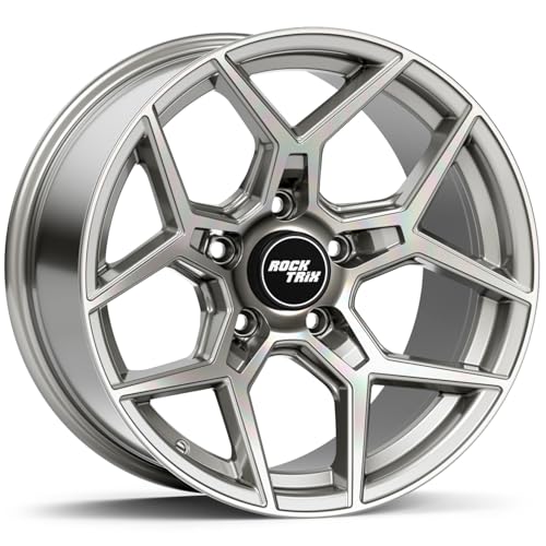 RockTrix RT105 18 inch Wheel Compatible with Jeep Wrangler JK