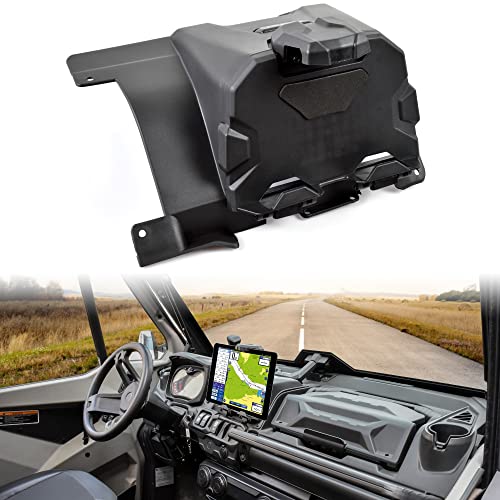SAUTVS Electronic Device Holder with Storage Box Organizer Tray for