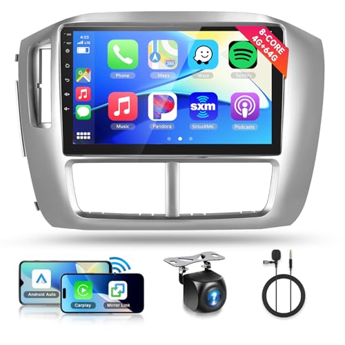 8Core 4+64G Car Stereo for Honda Pilot 2006 2007 2008