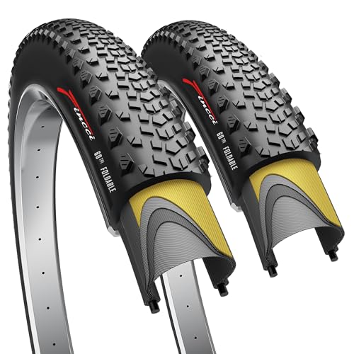 Fincci Pair 700x40c Bike Tire - 700c Gravel Tires with
