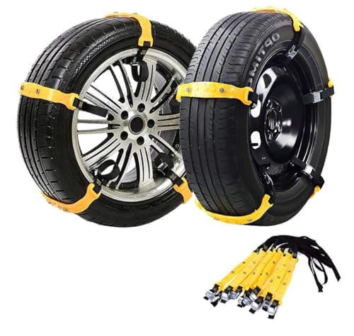 Jeremywell Snow Chains Anti-Skid Anti Slip Emergency Snow Tire Chains