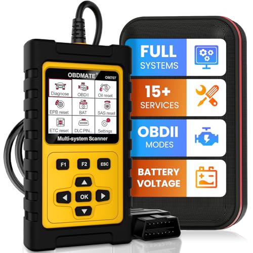 OBDMATE OBD2 Scanner for Honda/Acura, All Systems Diagnostic Tool with