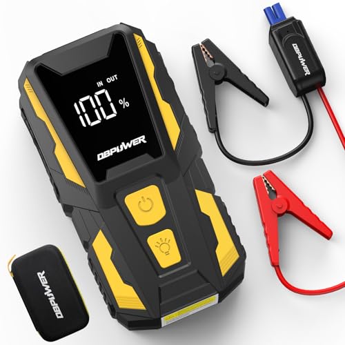 DBPOWER 5000A Jump Starter, 74Wh Car Battery Jump Starter for