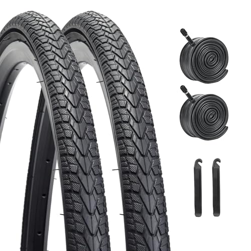 700x35C Bike Tire Replacement Kits 2 Pack, HUIOK Road Bike