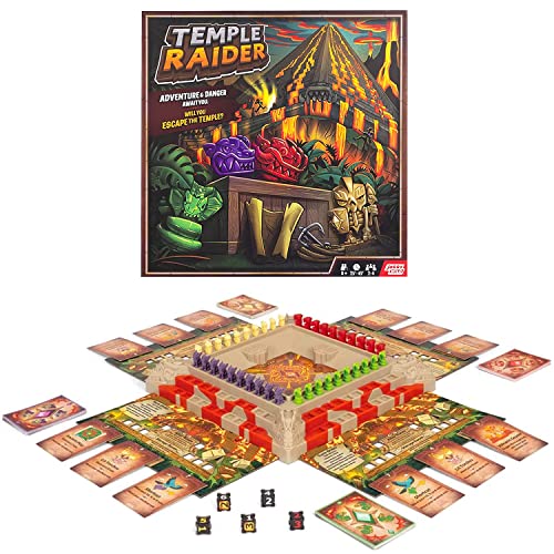 Temple Raider Board Game | Jakks Wild Games | Strategy