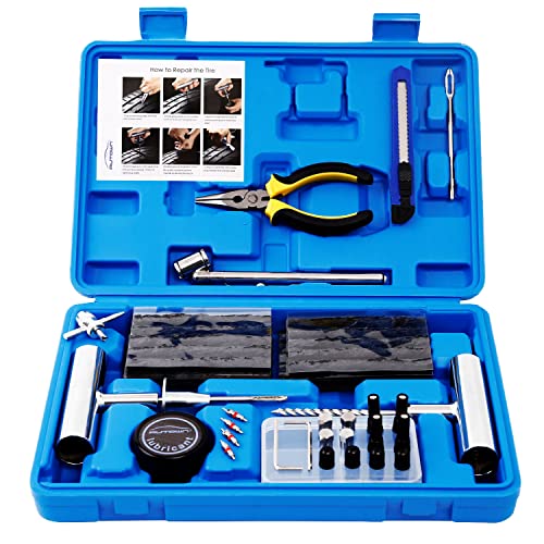 AUTOWN Tire Repair Kit - 68pcs Heavy Duty Tire Plug