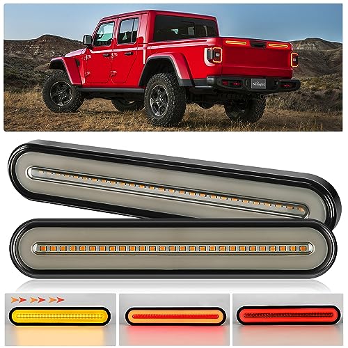 Nilight Trailer Tail Light Bar with 3-in-1 Running Stop Turn