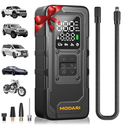 MODARI Tire Inflator Portable Air Compressor - 4X Faster 160