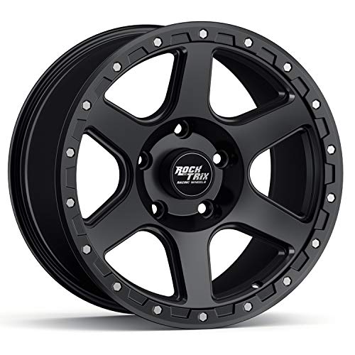 RockTrix RT112 17 inch Wheel Compatible with Jeep Wrangler JK