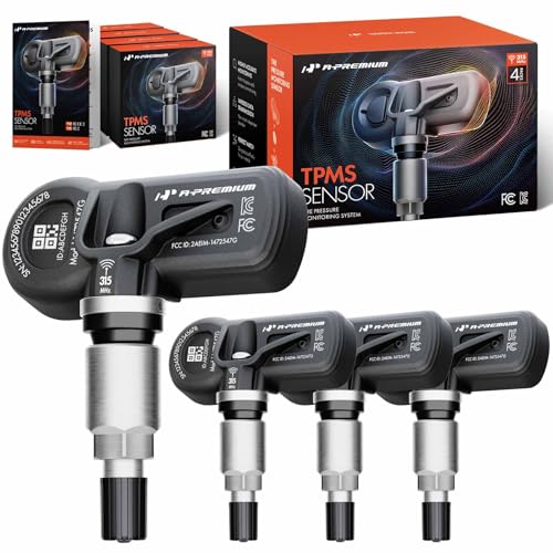 A-Premium 4PCS Pre-Programmed TPMS Sensor Tire Pressure Monitoring Sensor -