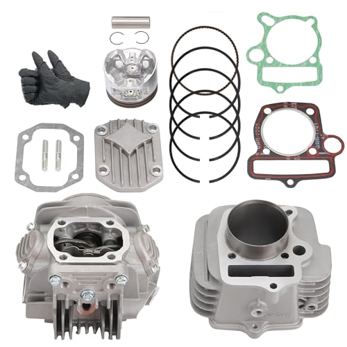 PowerMotor 56mm Cylinder & Cylinder Head Complete Kit with Gaskets