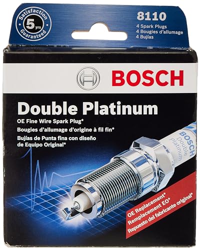 BOSCH 8110 OE Fine Wire Double Platinum Spark Plug -