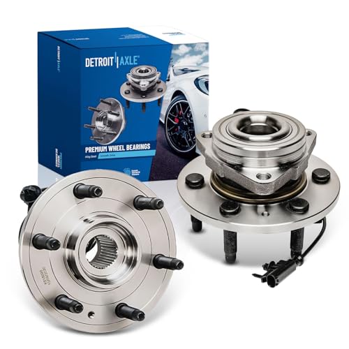 Detroit Axle - 4WD Front Wheel Bearing Hubs for Chevy